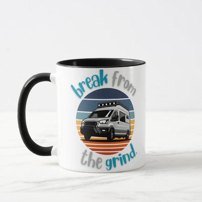 Taza Camping Van 2 BFTG Café Mug (Izquierda)