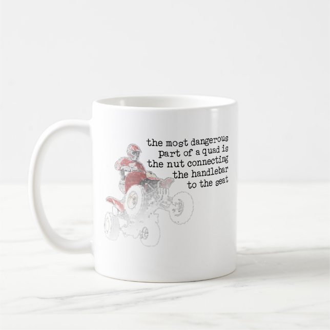 Taza campo a través peligrosa del patio ATV de la (Izquierda)