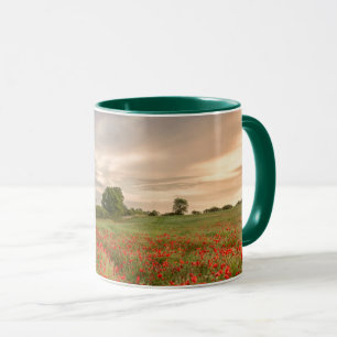 Taza Campo de amapolas