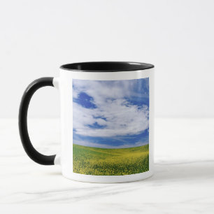 Taza Campo de flores de canola o mostaza, Palouse