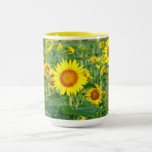 Taza Campo de girasol