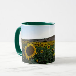 Taza Campo de girasol
