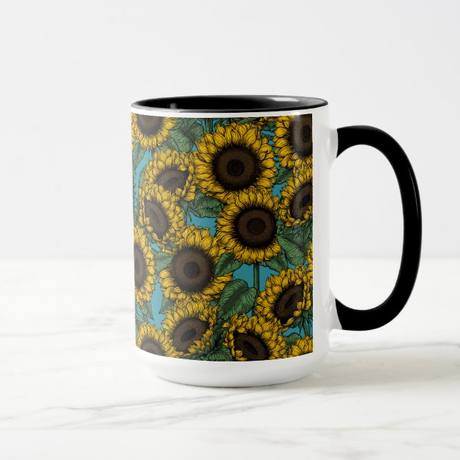 Taza Campo de girasol (Derecha)