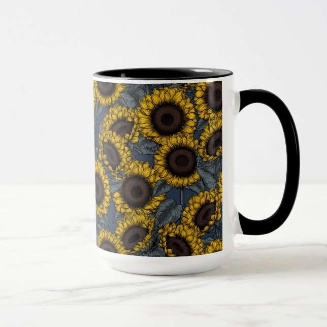Taza Campo de girasol 2 (Derecha)
