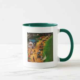 Taza Campo de golf de John Falter