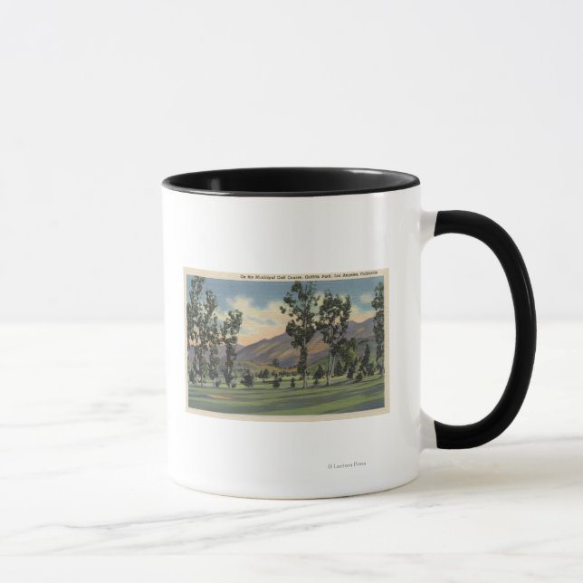 Taza Campo de golf municipal en el Parque Griffith (Derecha)