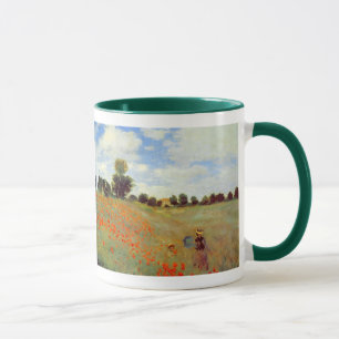 Taza Campo de las amapolas, Claude Monet