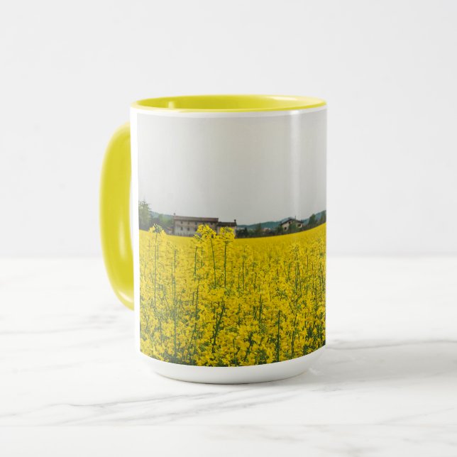 Taza Campo de rapeseed (Anverso izquierdo)