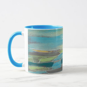 Taza Campo hecho fragmentos I