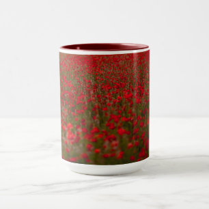 Taza Campo Red Poppies