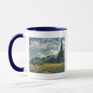 Taza Campos de trigo de Vincent van Gogh con los