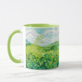 Taza Campos de Trigo Verde, Van Gogh