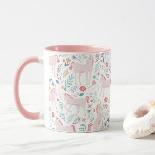Taza Campos de Unicorn