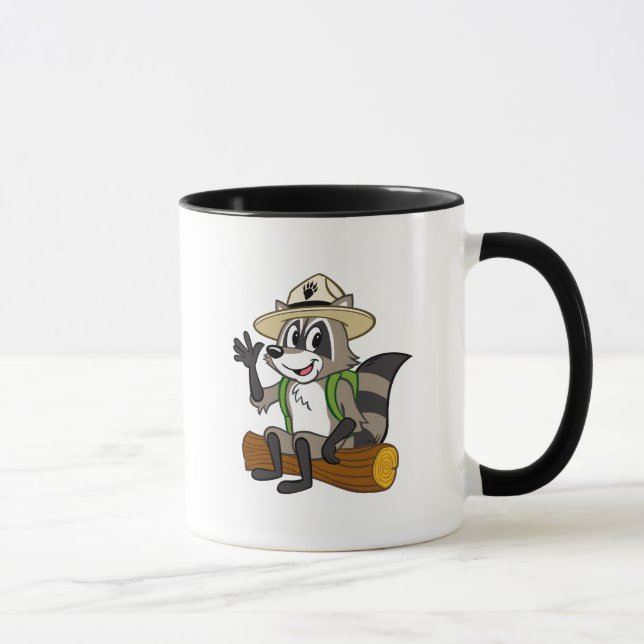 Taza Campout americano de Rick el | del guardabosques (Derecha)