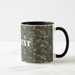 Taza Camuflaje verde forestal británico 95