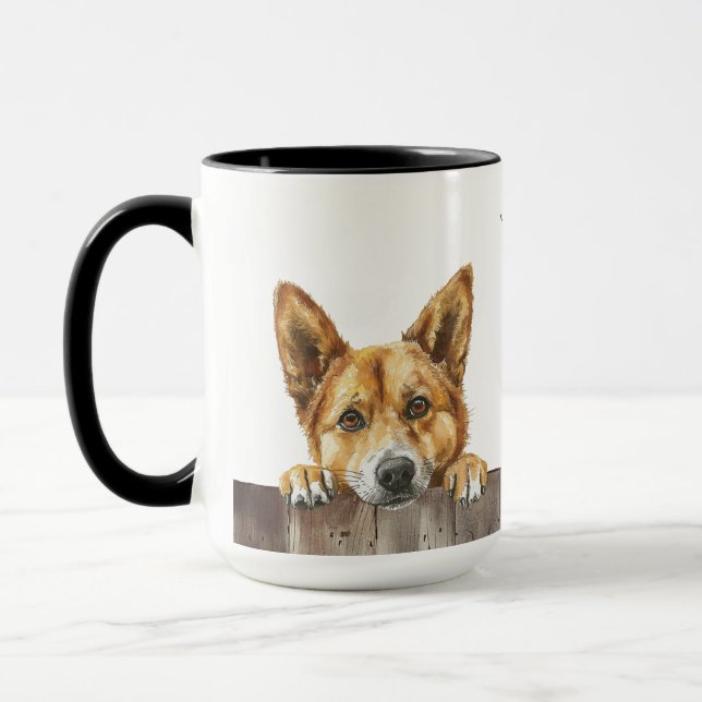 Taza Canaan Dog Mug (Izquierda)