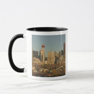 Taza Canadá, Alberta, Calgary: horizonte de la ciudad d