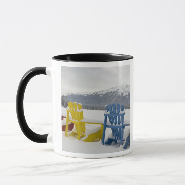 Taza Canadá, Alberta, Jasper, PN Jasper. Fairmont (Izquierda)