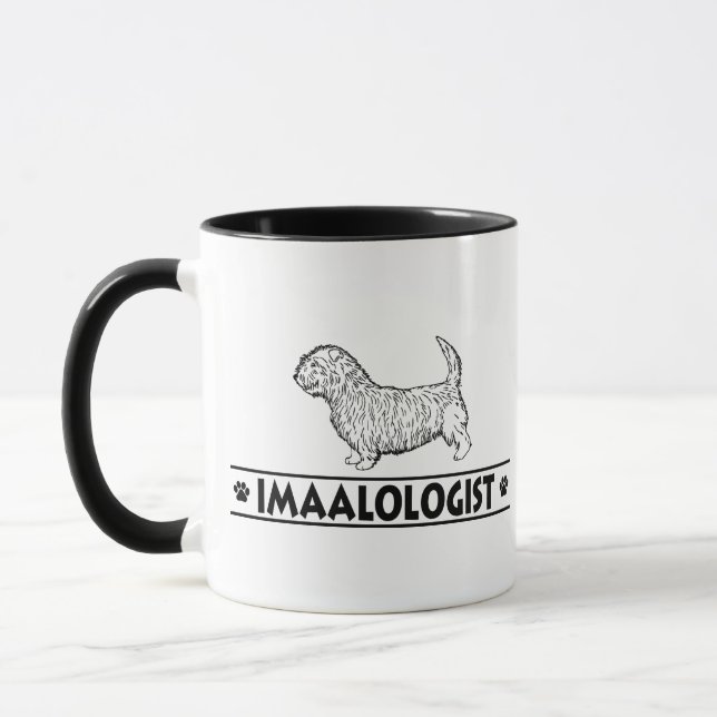 Taza Cañada chistosa de Imaal Terrier (Izquierda)