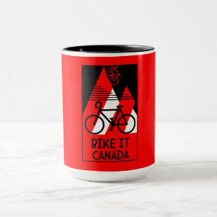 Taza Canadá en bicicleta
