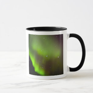 Taza Canadá, Manitoba, Churchill. Aurora Borealis en