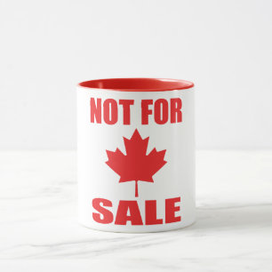 Taza Canadá NO está en venta