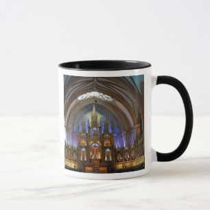 Taza Canadá, Quebec, Montreal. Interior de Notre 2