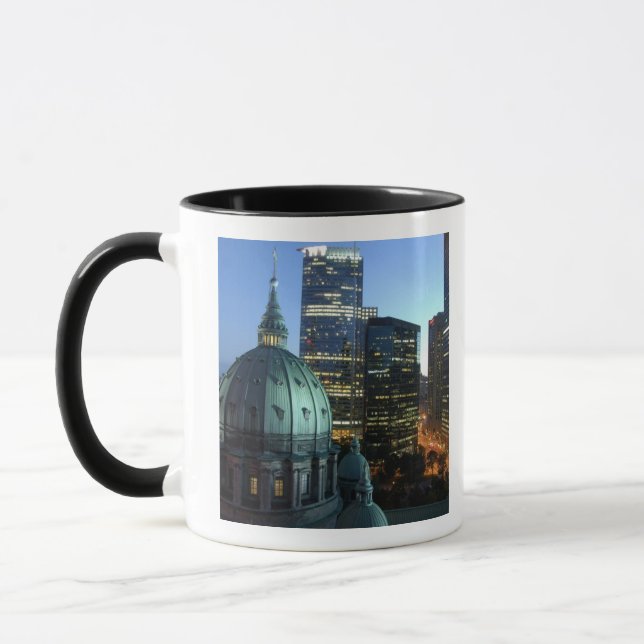 Taza Canadá, Quebec, Montreal. Montreal downtown, (Izquierda)