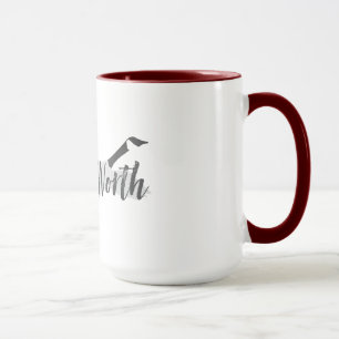 Taza canadiense del norte verdadero del ganso de