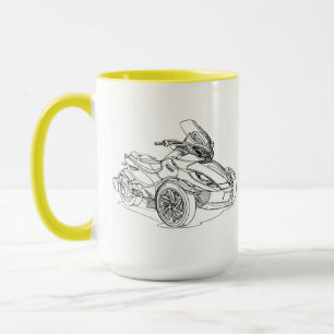 Taza CanAm Spyder STS 2013