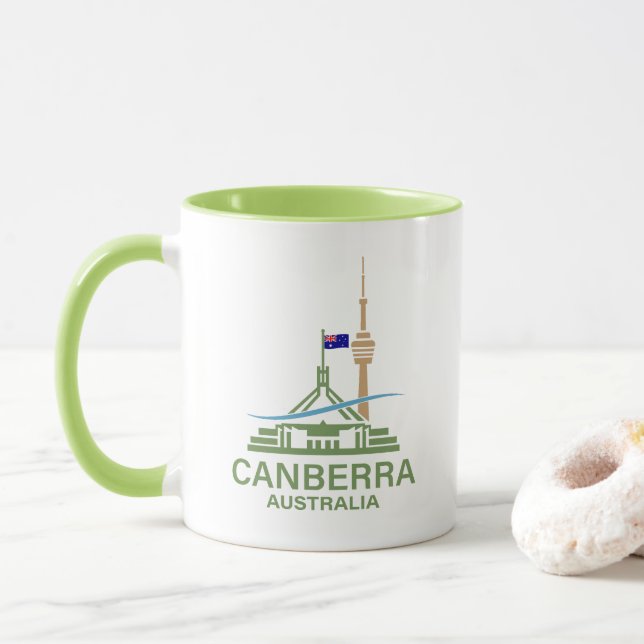 Taza Canberra Australia (Con donut)