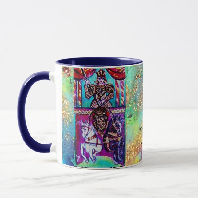 TAZA CÁNCER, CHARIOT TAROT ASTROLOGY ZODIAC CUMPLEAÑOS (Izquierda)