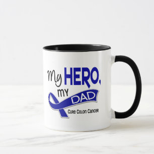 Taza Cáncer de colon MI HÉROE MI PAPÁ 42