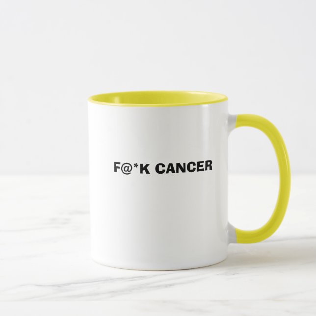 TAZA CÁNCER DE F@*K (Derecha)