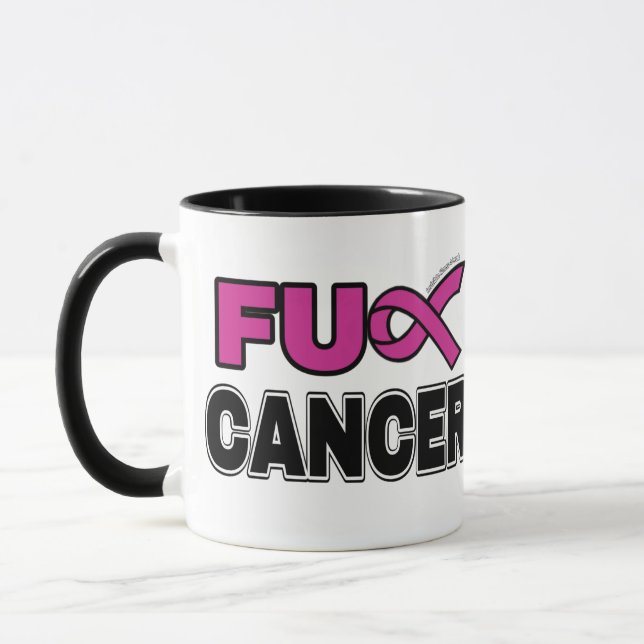Taza CÁNCER DE UFU... Cáncer de mama (Izquierda)