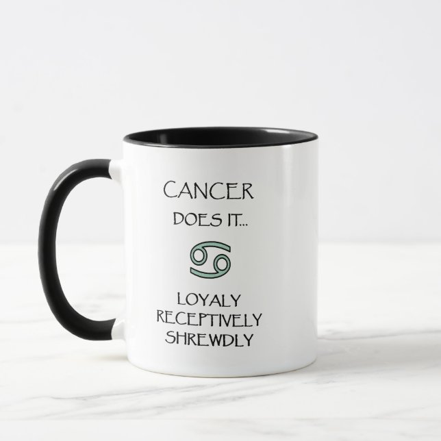 TAZA CÁNCER ZODIAC MUG (Izquierda)