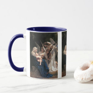Taza Canción de los Ángeles (1881) por Bouguereau