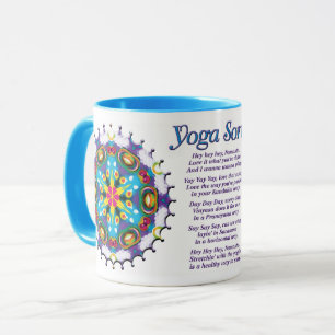 Taza Canción de yoga de la confección Mug