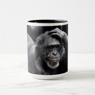 Taza Canciones chimpancés antiguas - elegir estilo, col