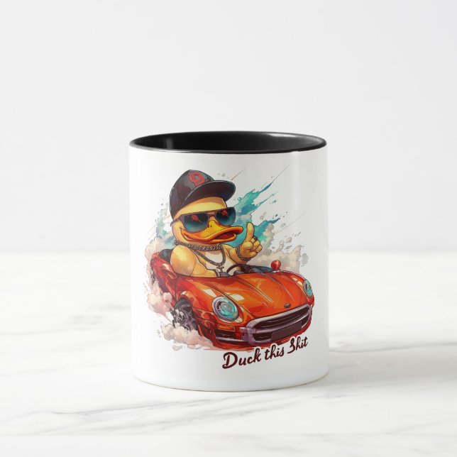 Taza Canciones de animales divertidos/sarcásticas/Pato (Centro)