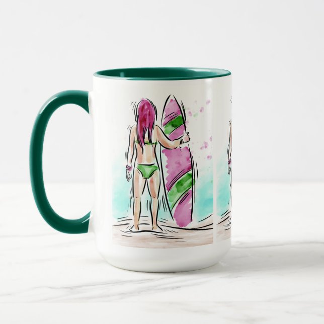 Taza Canciones de Chica surfista (Izquierda)
