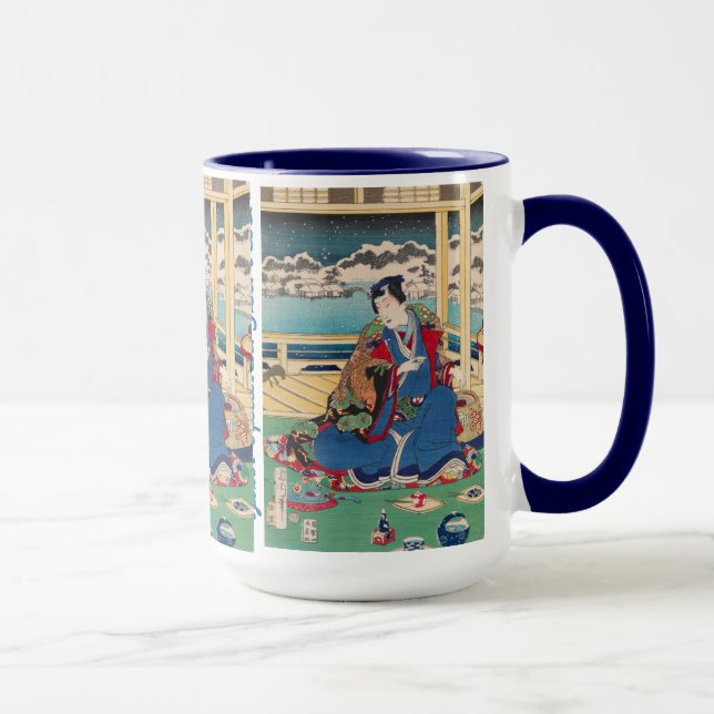 Taza Canciones de Personalizado de arte japonés (Derecha)