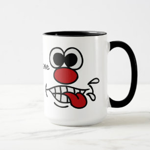 Taza Canciones graciosas de personalizado facial