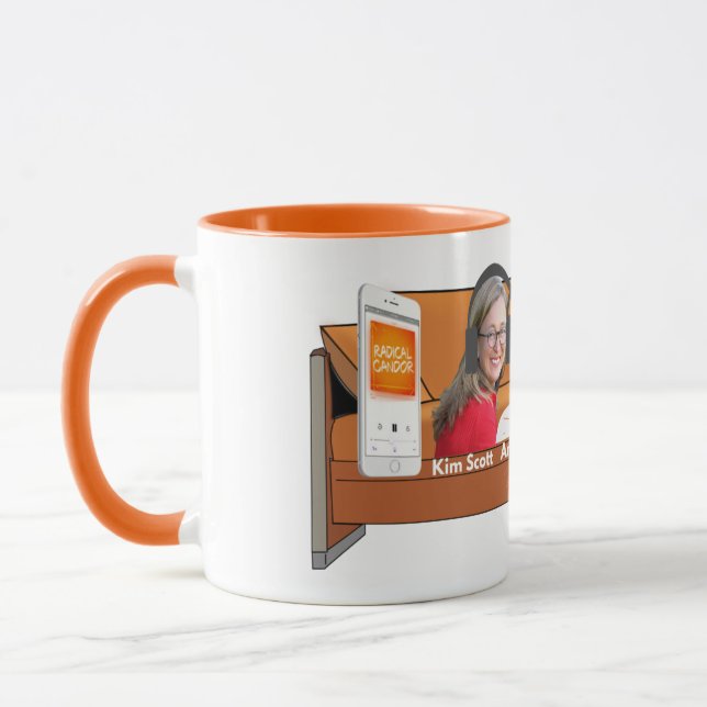 Taza Candor Radical Podcast Coffee Mug (Izquierda)