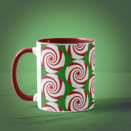 Taza Candy Cane Basics Peppermint Drop