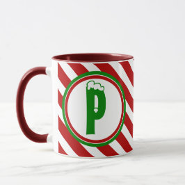 Taza Candy Cane Basics Rojo/Blanco