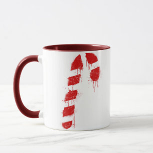 Taza Candy Cane Graffiti