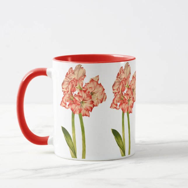 Taza Candy Cane Lilies en una peluca (Izquierda)