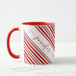 Taza Candy cane personalizado Mug
