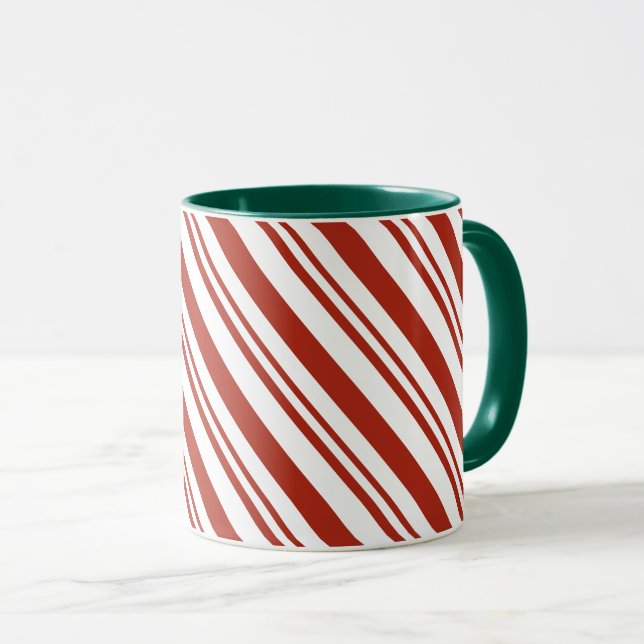 Taza Candy Cane Stripe Mug (Anverso derecho)